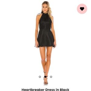 Lovers and Friends heartbreaker dress in black!